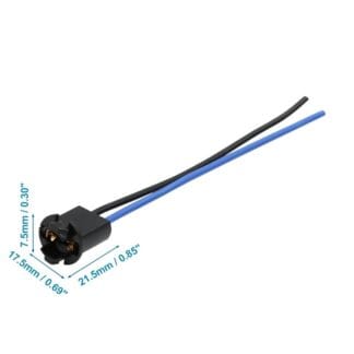 awc2022m T10 168 194 Wedge Instrument Dash Light Bulb Twist Base Socket