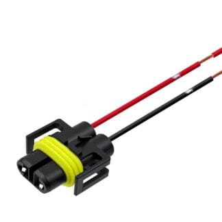 awc2017m H11 H8 880 881 Female Adapter Wiring Harness Sockets