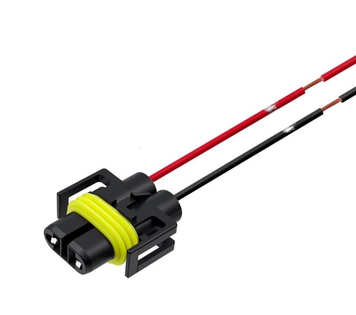 awc2017m H11 H8 880 881 Female Adapter Wiring Harness Sockets
