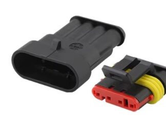 DT 4 Pin Connector Male Female Waterproof Automotive