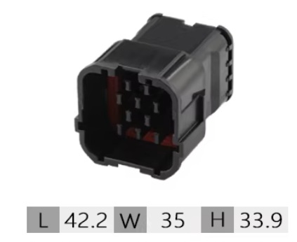 DT 14 Pin Connector Male Female Waterproof Automotive - Image 3