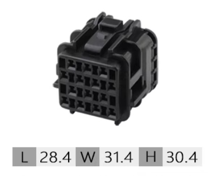 DT 14 Pin Connector Male Female Waterproof Automotive - Image 2