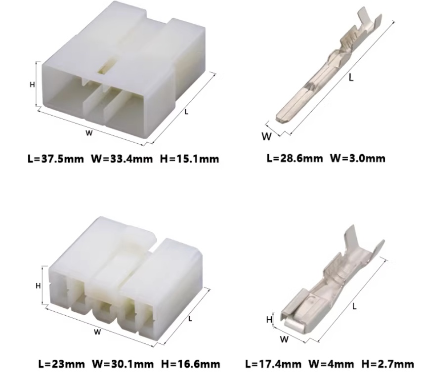 9 Pin Audio Male Female Connector Automotive