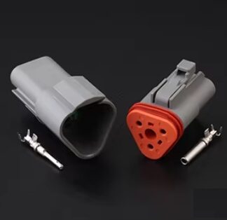 DT 3 Pin Connector Male Female Waterproof Automotive