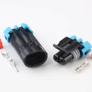 DT 2 Pin Connector Male Female Waterproof Automotive
