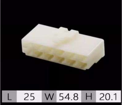 12 Pin Connector Male Female Automotive - Image 2
