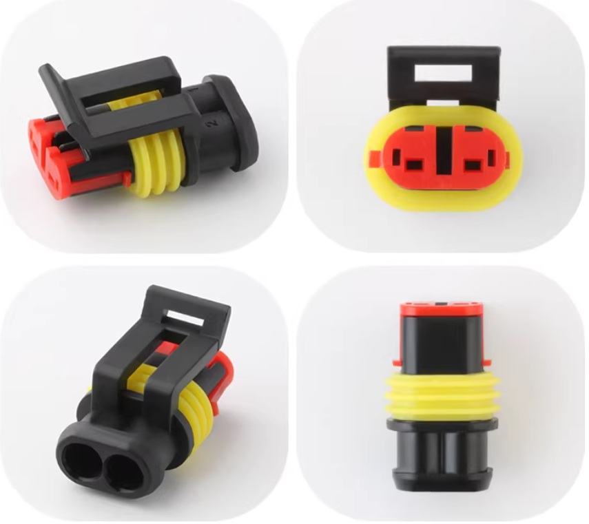 DT 2 Pin Connector Male Female Waterproof Automotive - Image 5