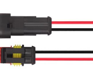 DT 2 Pin Connector Male Female Waterproof Automotive